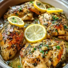 Lemon Garlic Chicken Delight