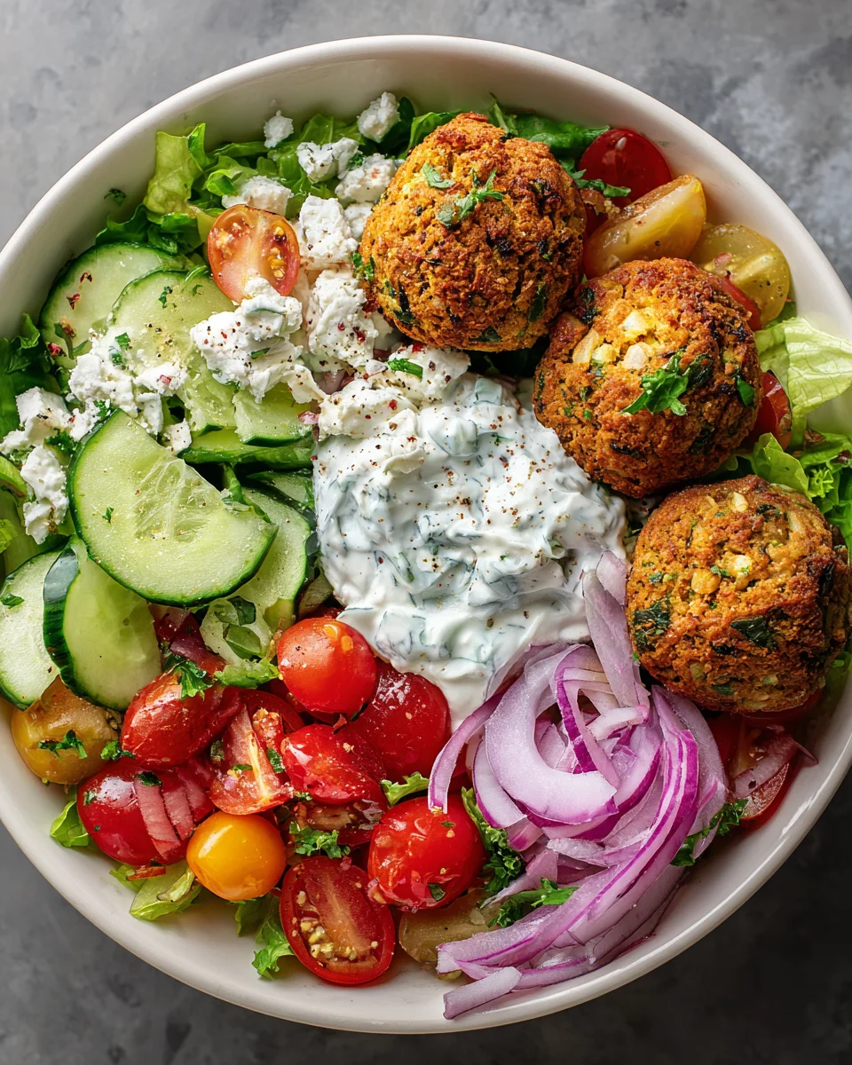 Falafel Cottage Cheese Bowl: A Delightful Healthy Dish!