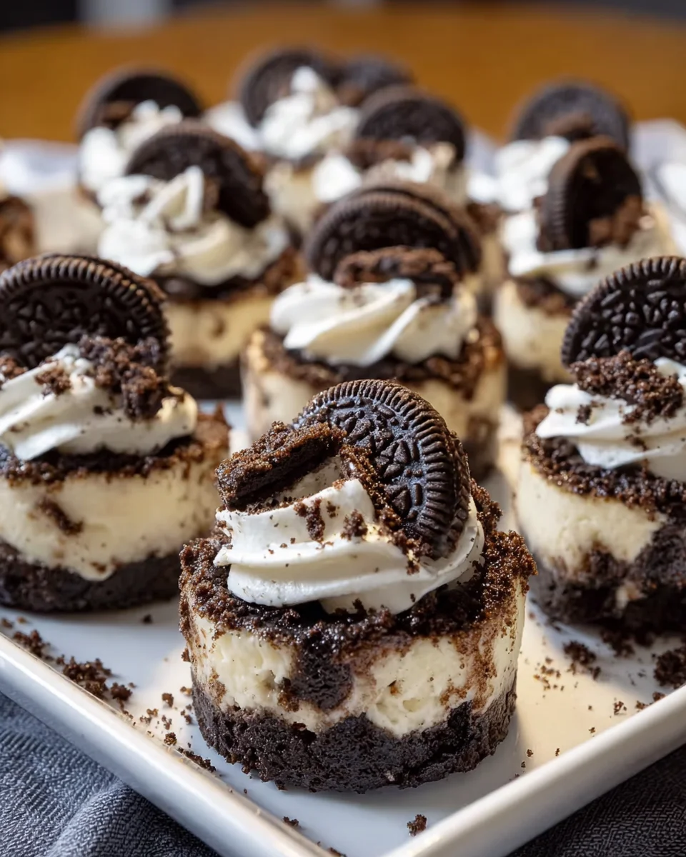 No-Bake Oreo Cheesecake Bites
