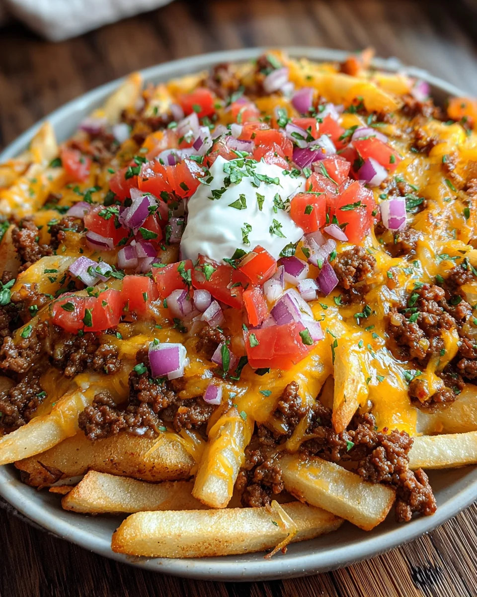Loaded Cheese Fries Beef