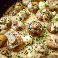 Garlic Parmesan Mushrooms