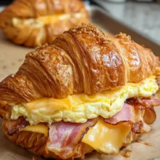 Croissant Breakfast Sandwiches