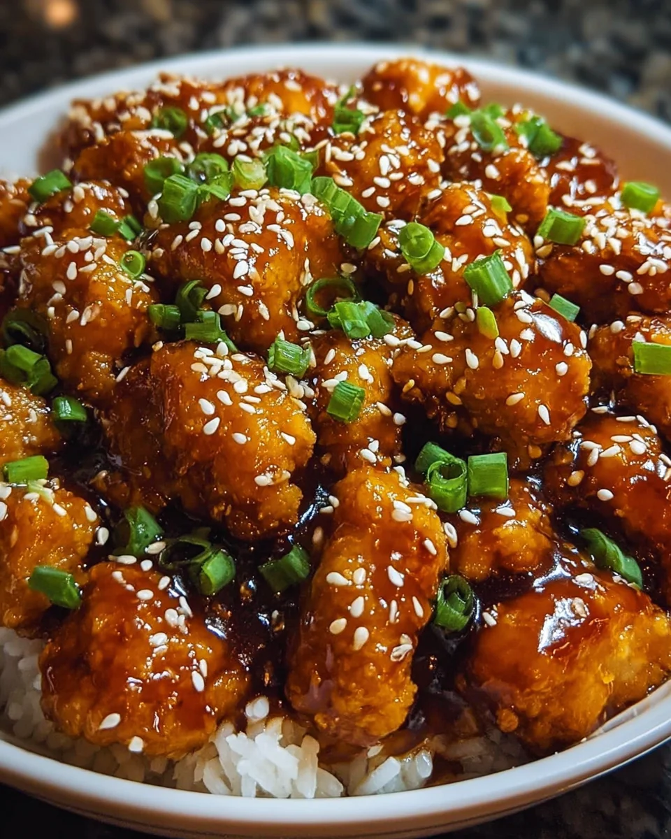 Homemade Sesame Chicken