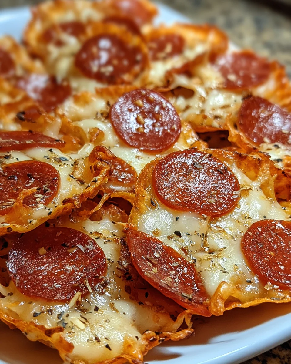 2-Ingredient Pizza Chips