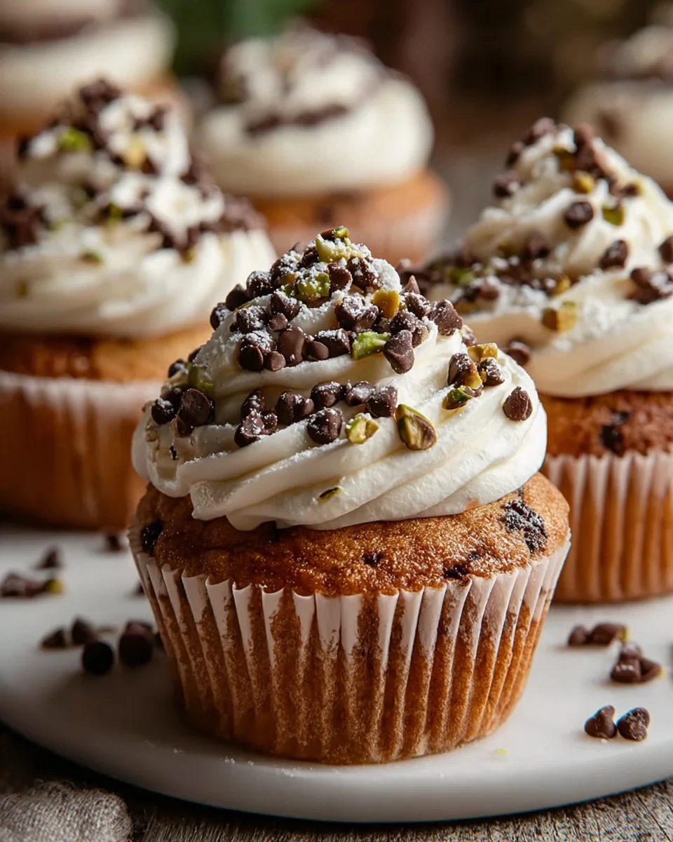 Cannoli Cupcakes