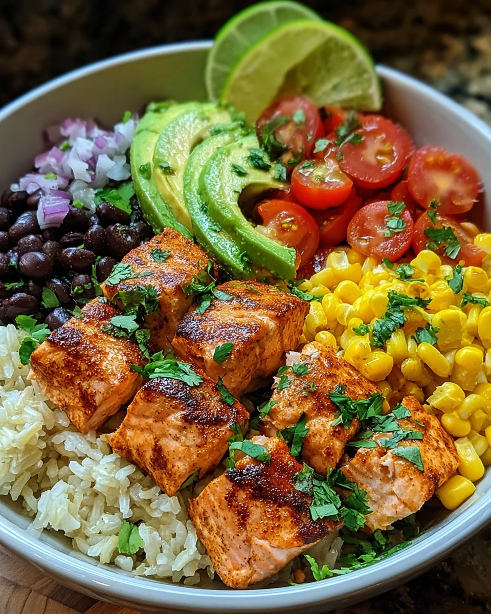 Salmon Burrito Bowl: A Deliciously Healthy Delight!