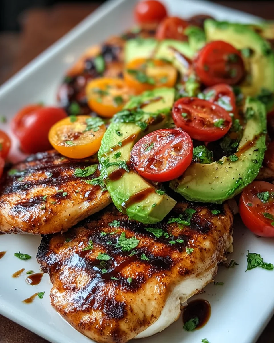 Grilled California Avocado Chicken