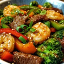 Steak and Shrimp Stir Fry