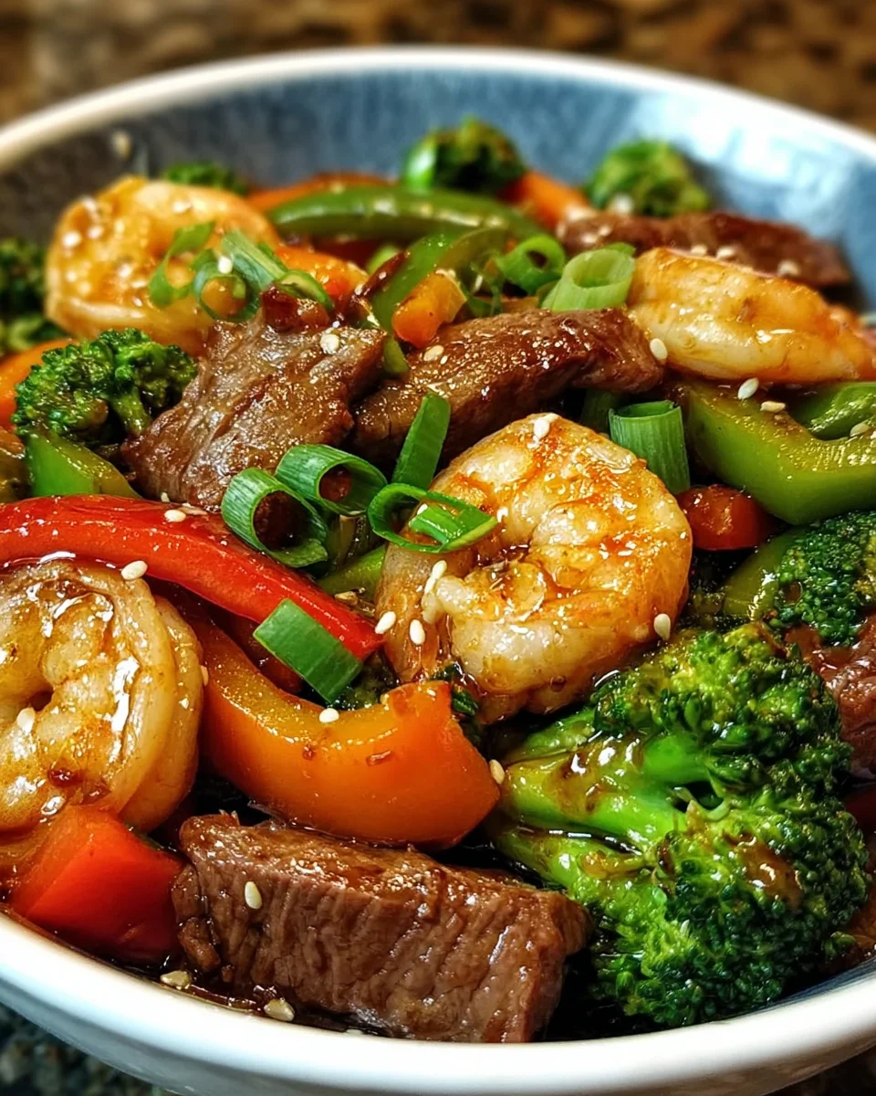 Steak and Shrimp Stir Fry