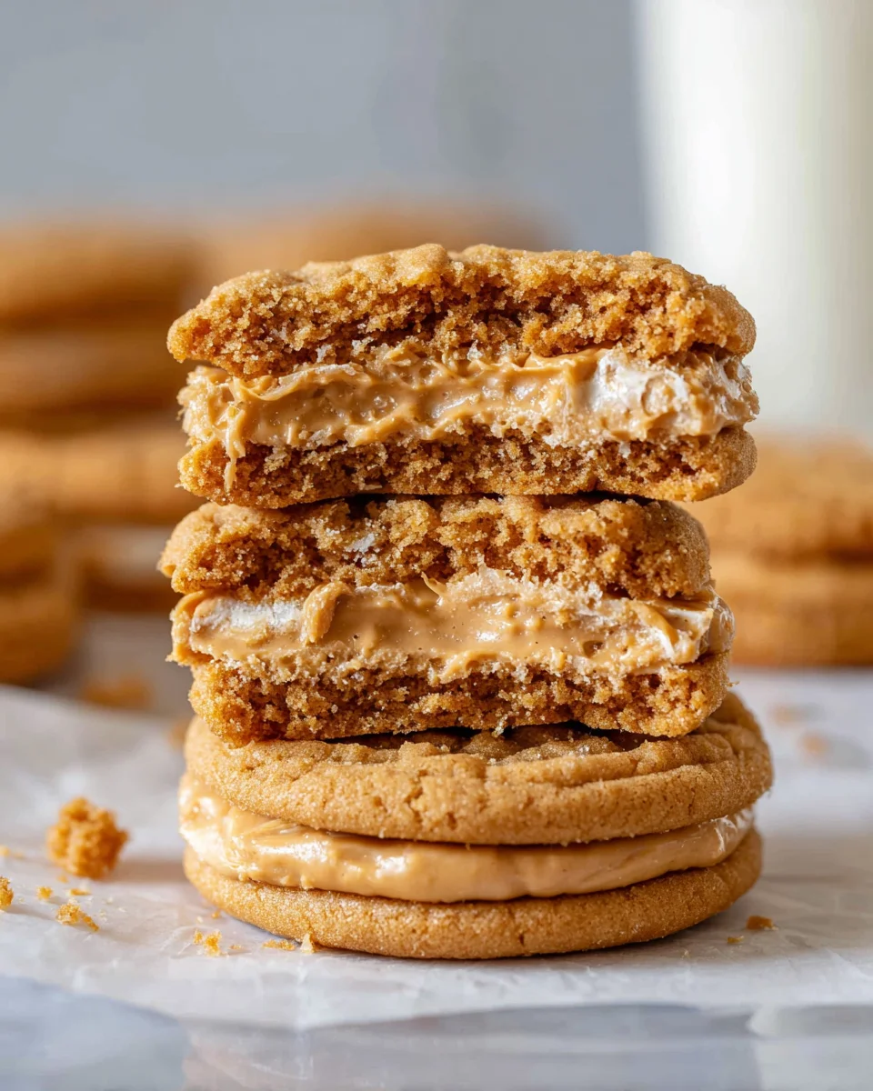 Peanut Butter Sandwich Cookies