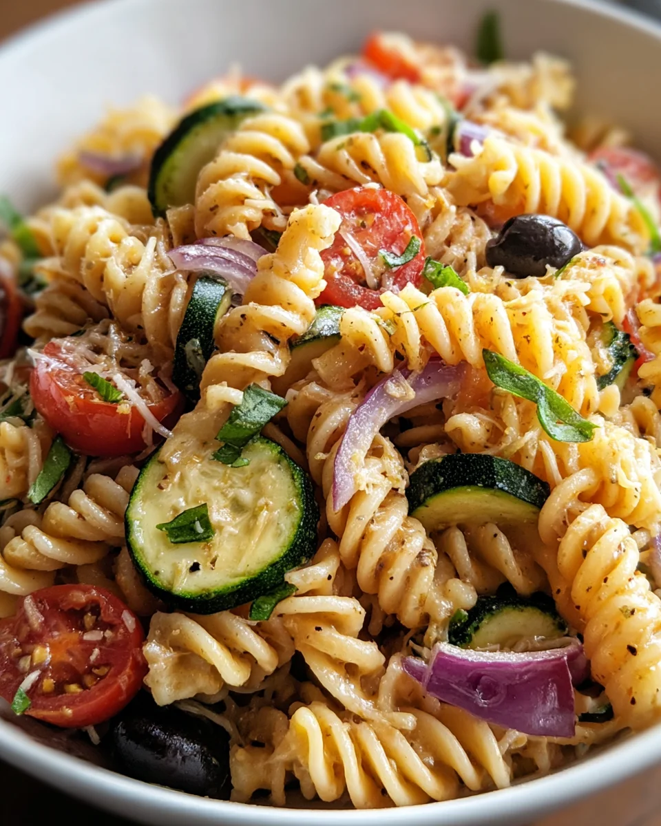 Zucchini Pasta Salad