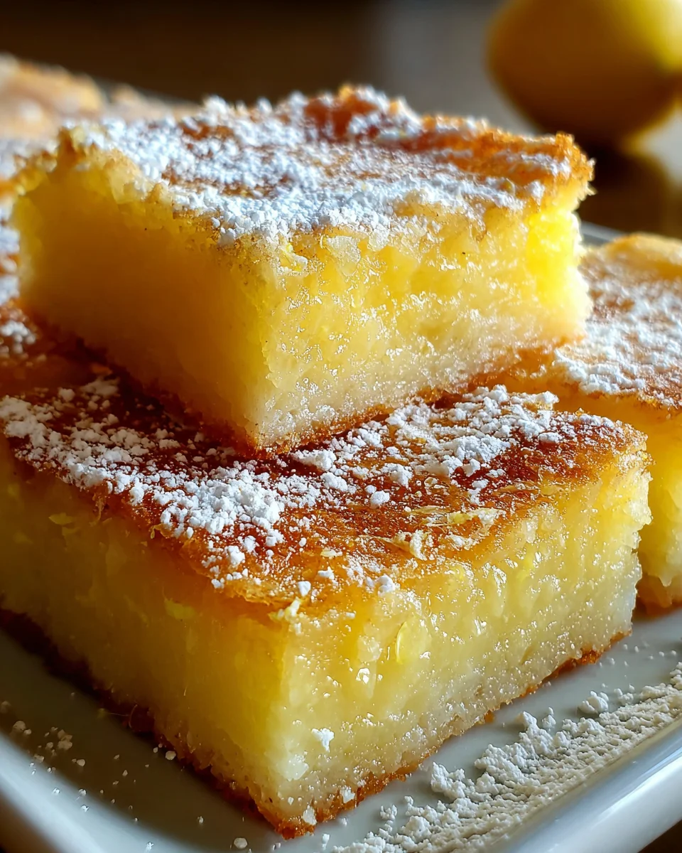 Two Ingredient Lemon Bars: Easy Recipe You’ll Love!