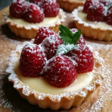 Raspberry Vanilla Tarts