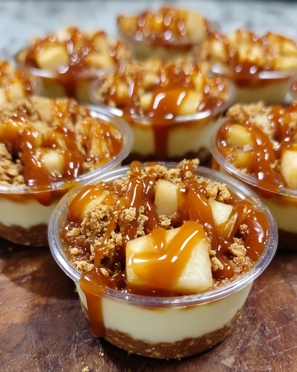 Caramel Apple Cups