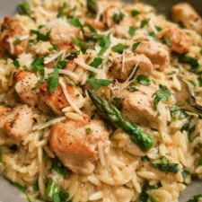 One Pot Chicken Orzo