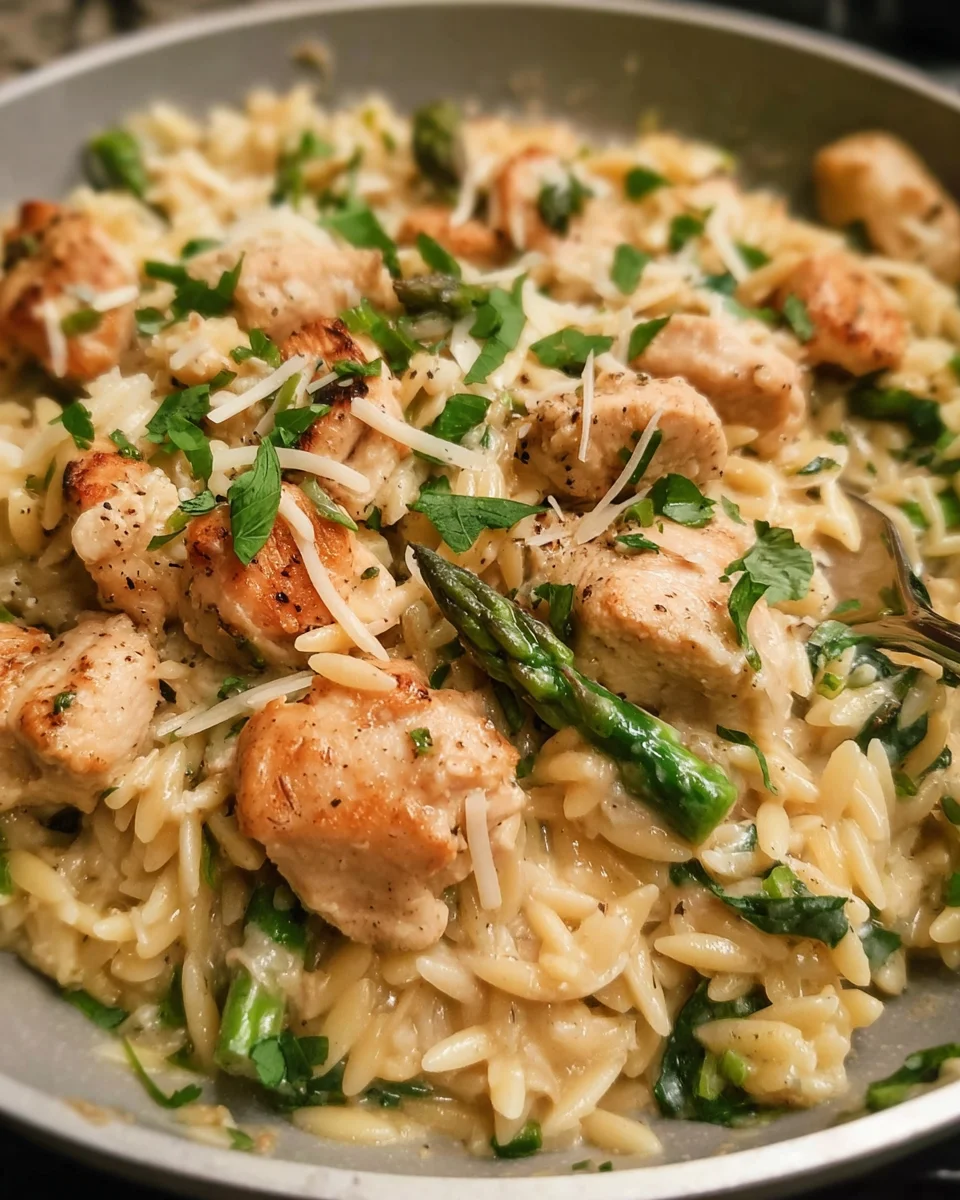 One Pot Chicken Orzo