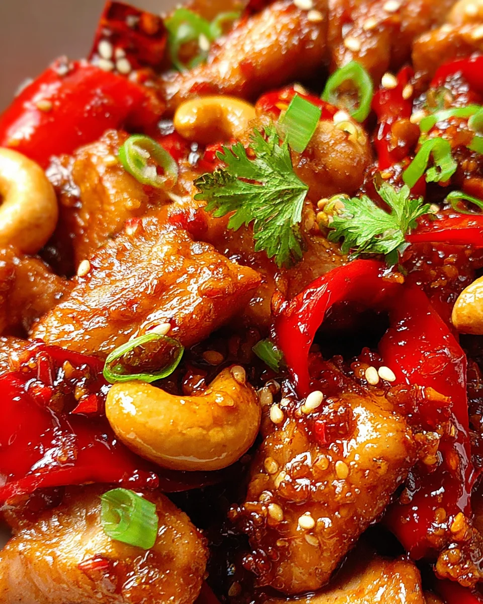 Dragon Chili Cashew Chicken