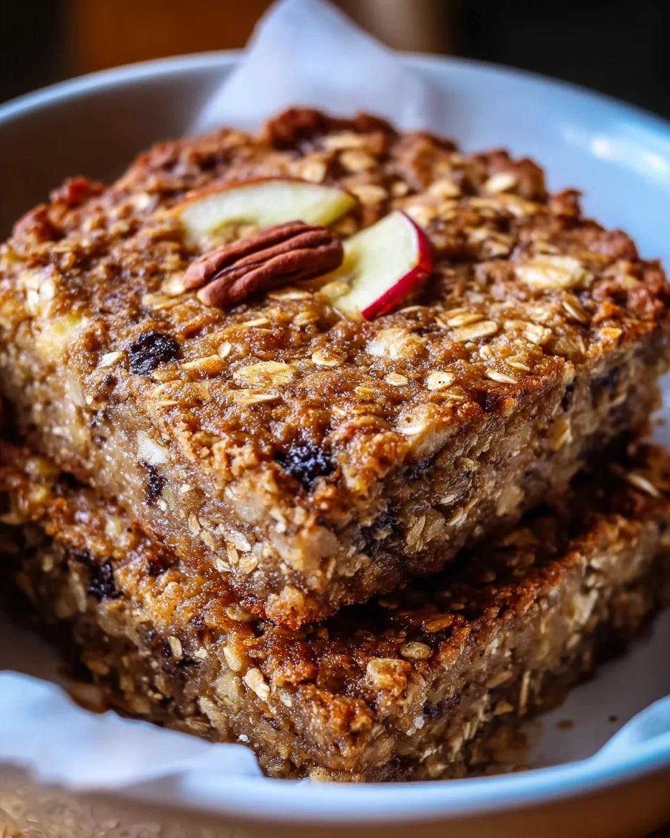 Healthy Oatmeal Apple Cake