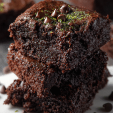 Chocolate Zucchini Brownies