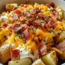 Crockpot Loaded Potatoes