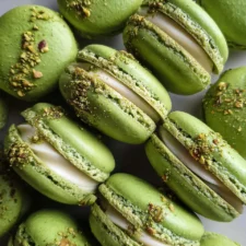 Pistachio Macarons