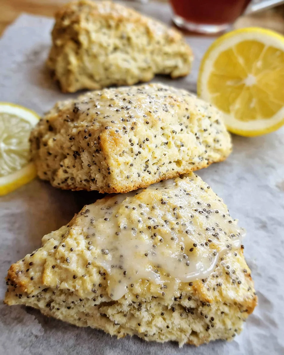 Lemon Chia Scones