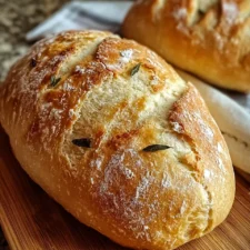 Crusty Italian bread