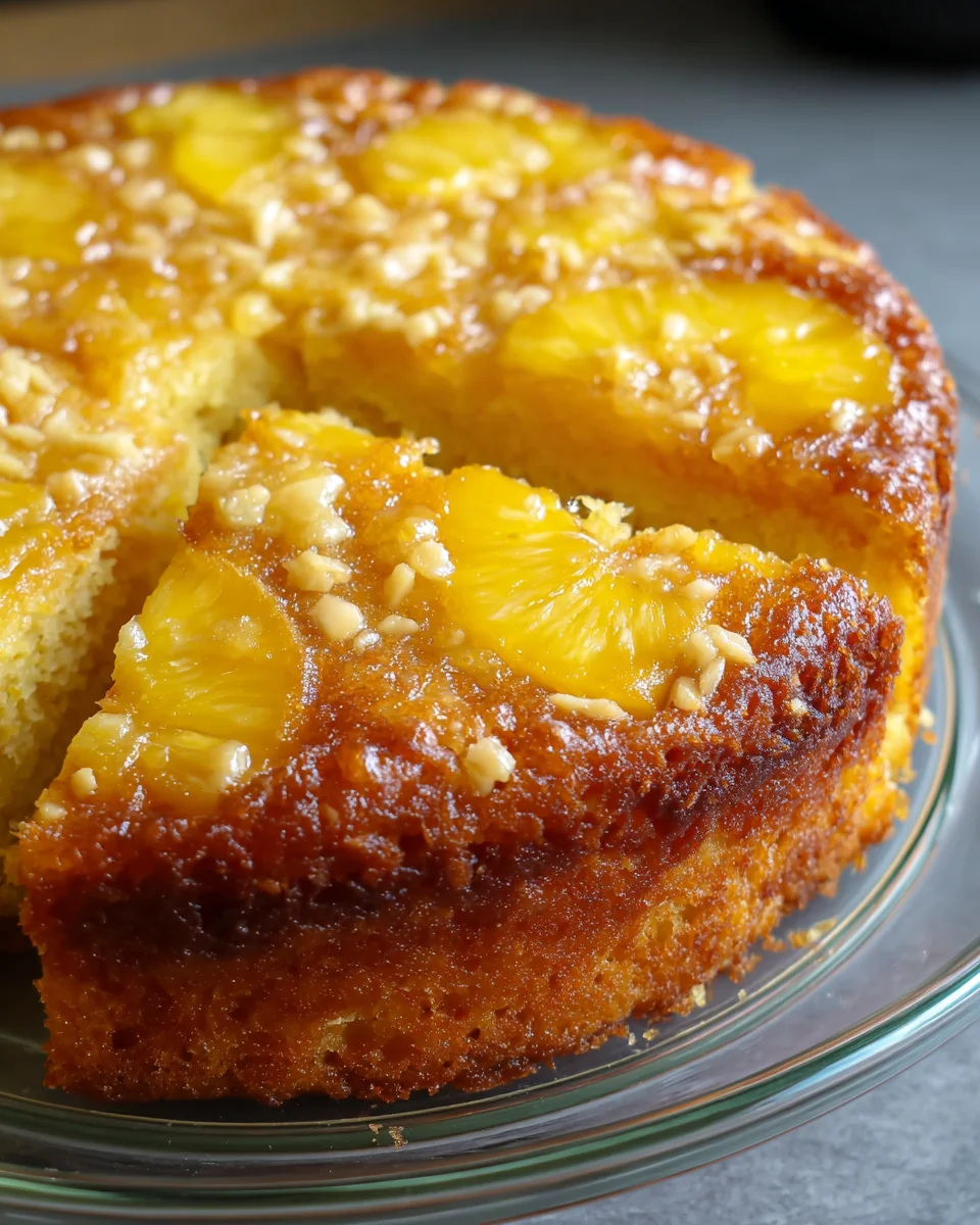 Juicy Pineapple Heaven Cake