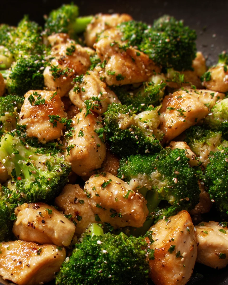 Garlic Butter Chicken Broccoli