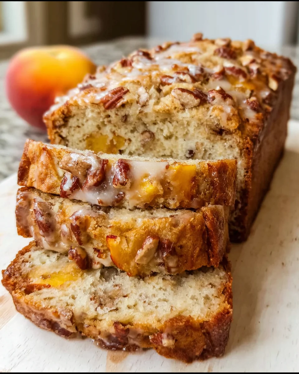 Peach Pecan Bread