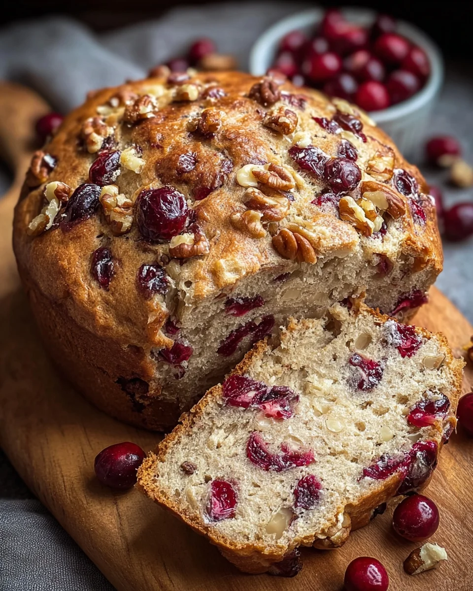 Cranberry Walnut Bread