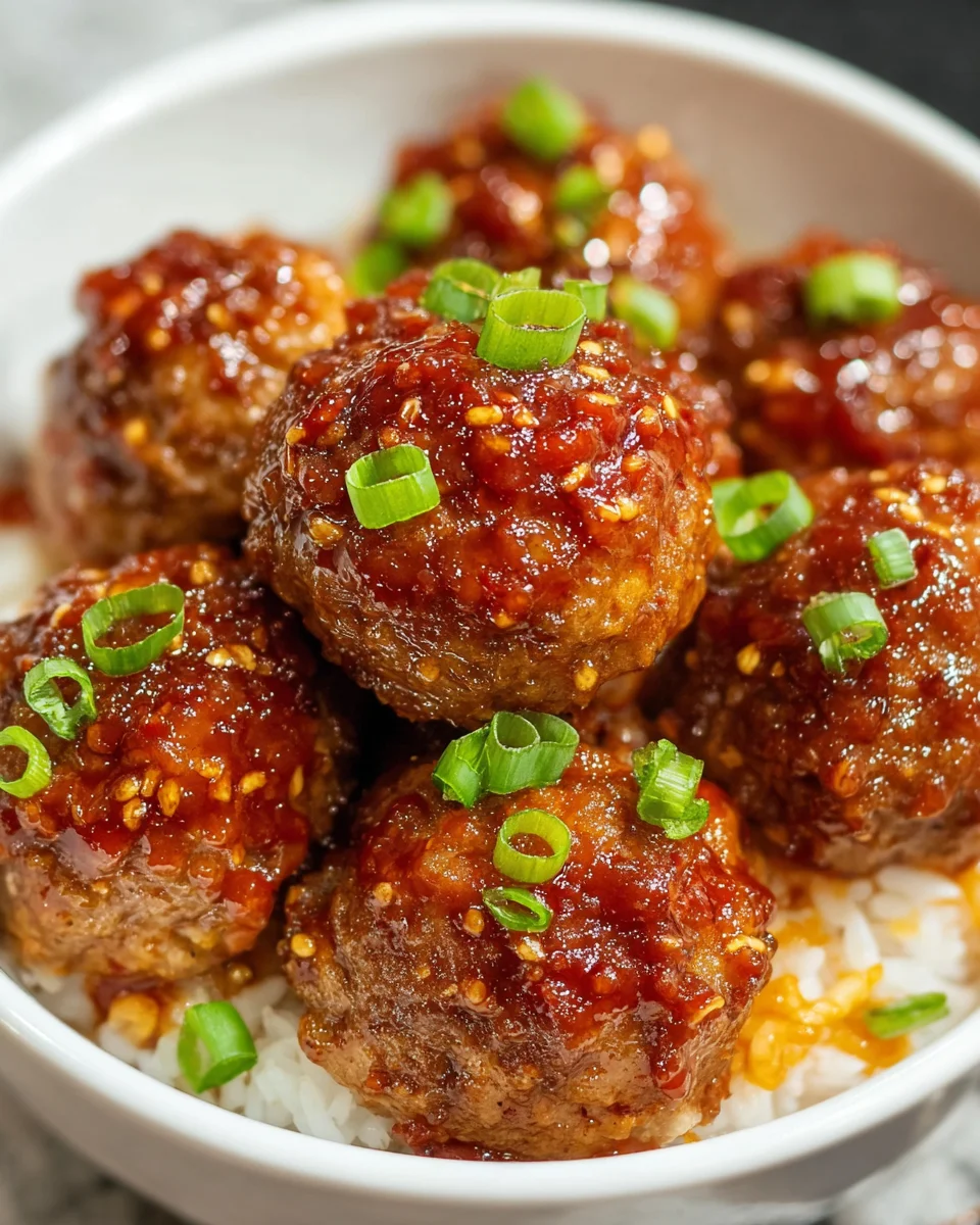 Sweet Chili Meatballs