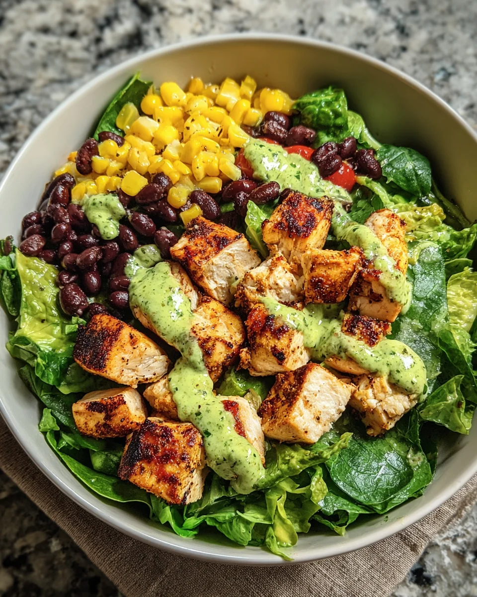 Southwest Chicken Salad Bowl