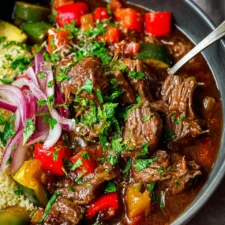 Slow Cooked Summer Beef Casserole