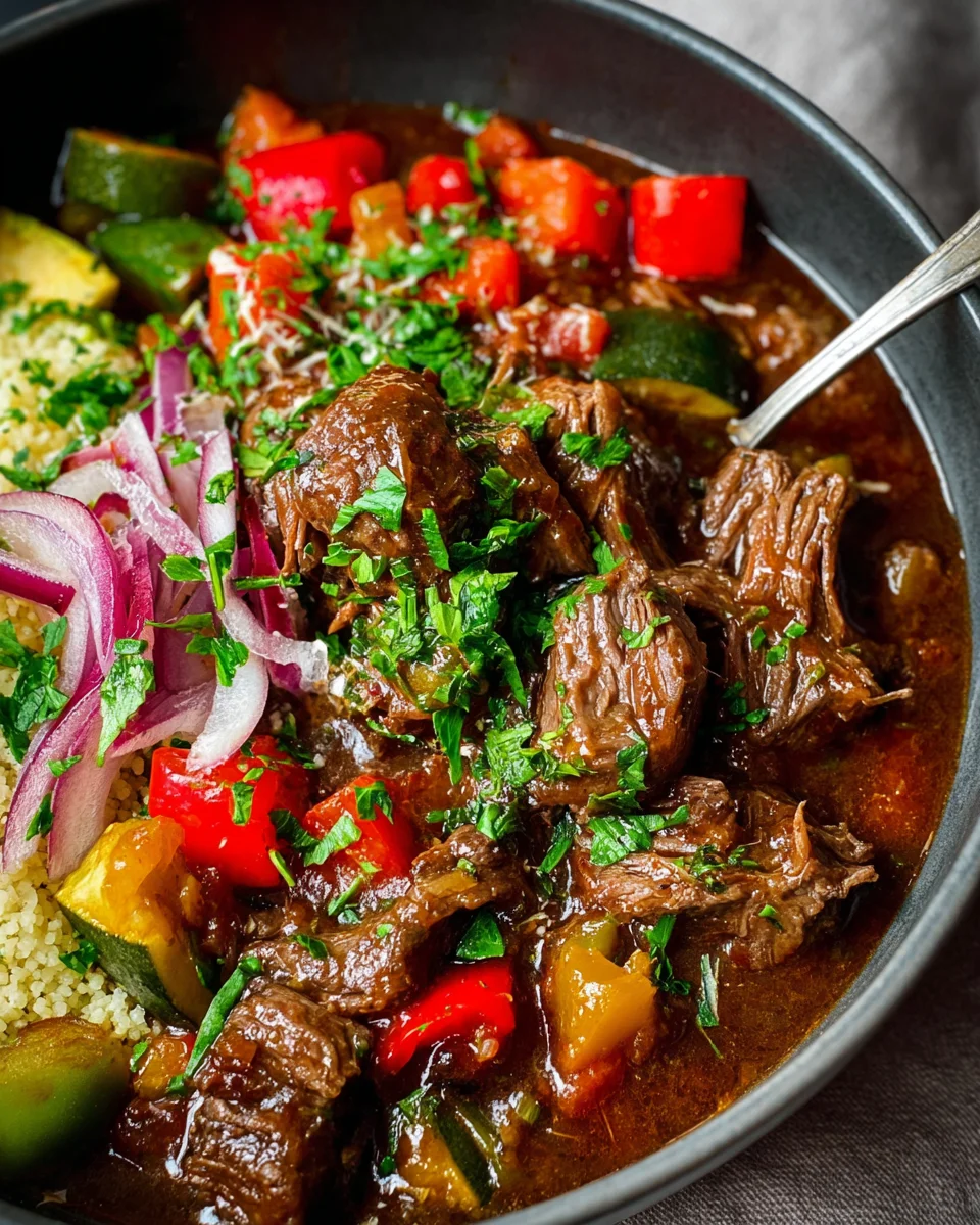 Slow Cooked Summer Beef Casserole
