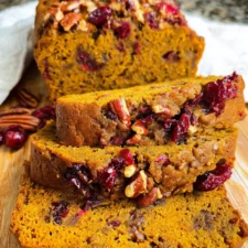 Cranberry Pecan Pumpkin Bread