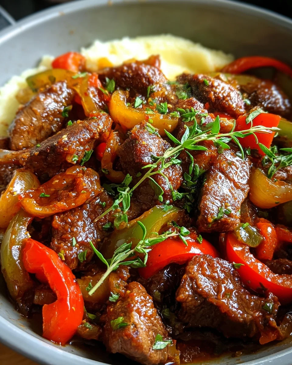 Easy Pepper Steak