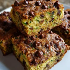 Chocolate Chip Zucchini Bars