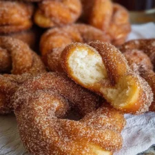Cinnamon Sugar Twist Donuts