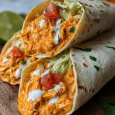 High Protein Cheesy Buffalo Chicken