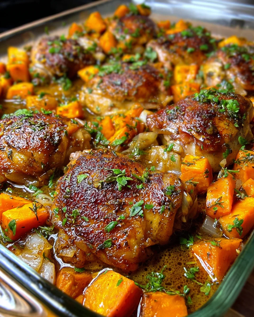 Chicken and Sweet Potato Casserole