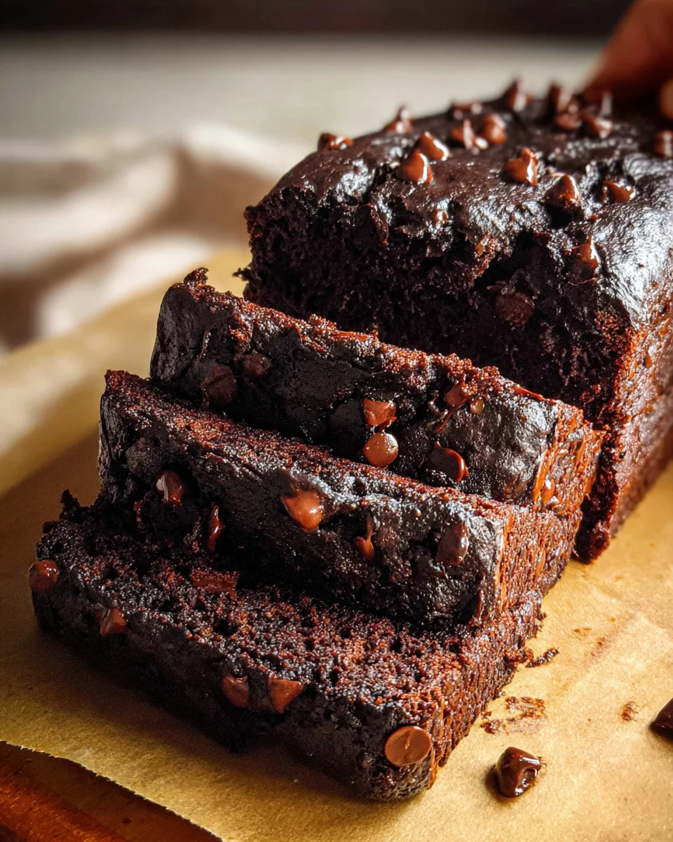 Moist Chocolate Pumpkin Bread