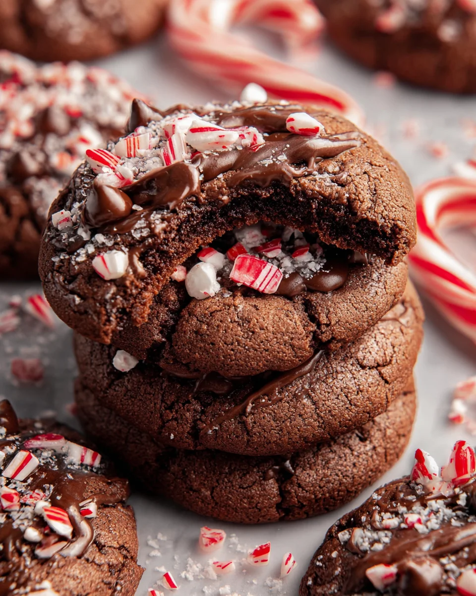 Peppermint Mocha Cookies