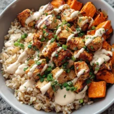 Chicken & Sweet Potato Rice Bowl