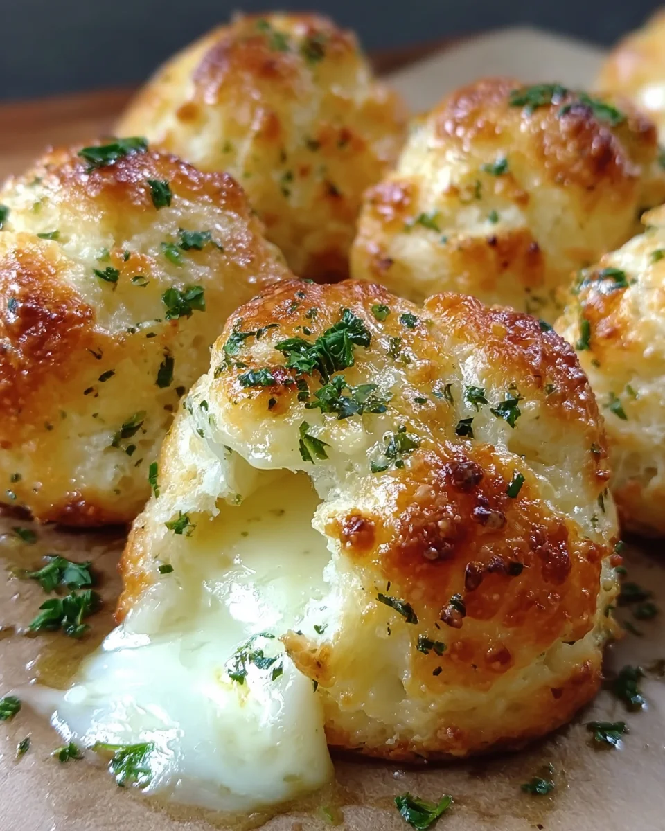 Mozzarella Biscuit Bombs