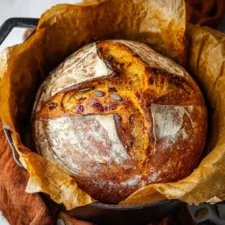 Pumpkin Sourdough Bread