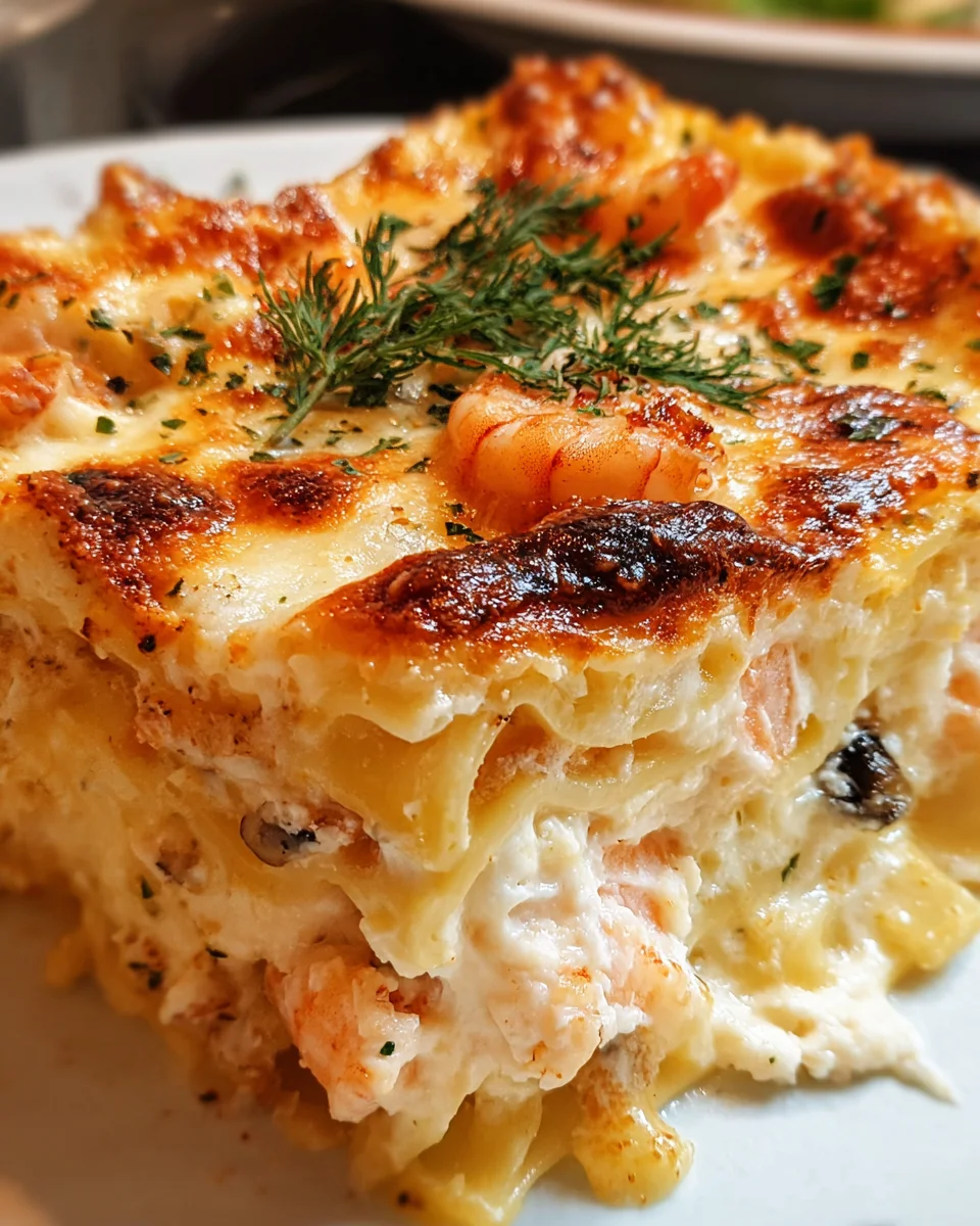 Seafood Lasagna