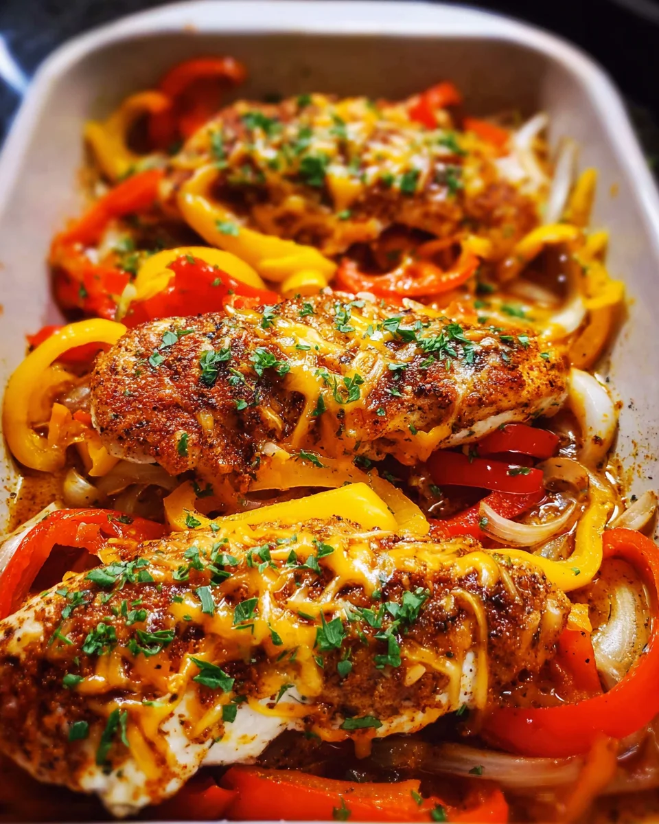 Cajun Chicken with Bell Peppers
