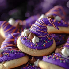 Witch Hat Halloween Cookies