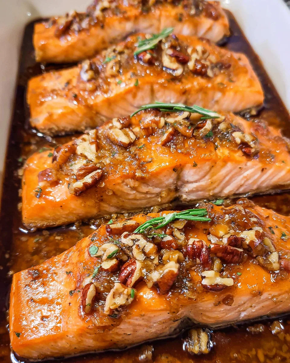 Maple Pecan Salmon
